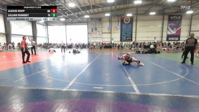 120 lbs Round Of 16 - Alexis Ruff, MO vs Lillian Rumsey, PA