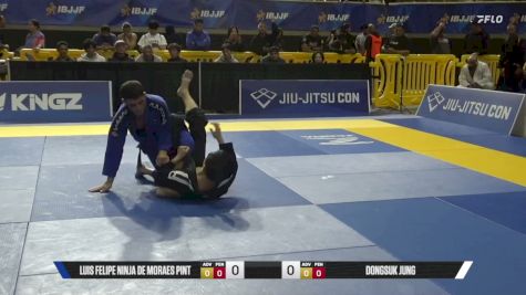 Dongsuk Jung vs Luis Felipe Ninja De Moraes Pint 2026 Pan Jiu Jitsu IBJJF Championship