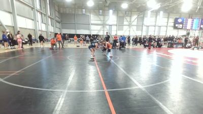 55 lbs Champ. Rd Of 64 - Lola Barkby, Warrior RTC vs Joy Cantu, Tornado Wrestling Club