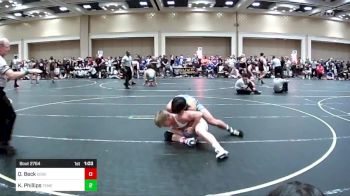 165 lbs Round Of 16 - Quayde Beck, Edge WC vs Kameron Phillips, Temecula Valley WC