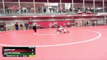 106 lbs Cons. Round 2 - Jayden Lunt, Grace vs Keathen Edwards, Grace