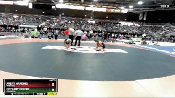 114 lbs Cons. Round 1 - Avery Harding, Wasatch vs Netzary Delcid, Chiawana