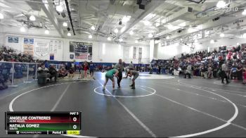 145 lbs Champ. Round 1 - Natalia Gomez, South vs Angelise Contreres, Aliso Niguel