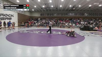 126 lbs Cons. Round 3 - Garrett Henderson, Torrington vs Teague Duncan, Buffalo