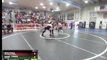 285 lbs Cons. Round 4 - Seth Fogle, Centennial-Corona vs DANIEL TORREZ, Mayfair