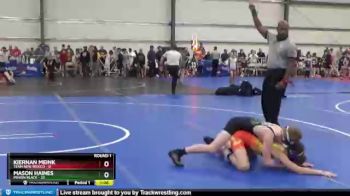 88 lbs Round 1 (6 Team) - Mason Haines, Minion Black vs Kiernan Meink, Team New Mexico