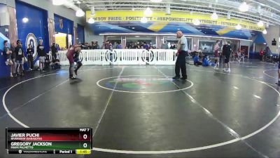 144 White Cons. Round 3 - Javier Puchi, Riverview (Sarasota) vs Gregory Jackson, Miami Palmetto