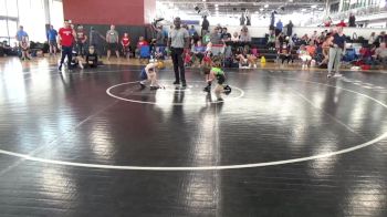 52 lbs Quarterfinal - Gage Garner, Troup vs Izak Loggins, North Hall Wrestling Club