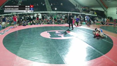 140 lbs Brooklyn Dodge, Idaho 1 HS Girls vs Clover Williams, Oklahoma HS Girls