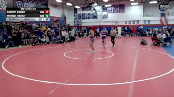 165 lbs Finals (2 Team) - Tristen Riemer, University Of The Ozarks vs Cooper Comer, Huntingdon