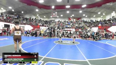 56 lbs 5th Place Match - Jameson Rightmyer, Cloverdale Wrestling Club vs Brooks Herndon, GGB