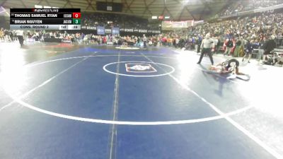 Boys 4A 120 lbs Cons. Round 2 - Thomas Samuel Ryan, Issaquah vs Brian Nguyen, Jackson