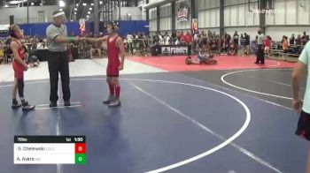 78 lbs Quarterfinal - Gage Chelewski, Colorado Outlaws vs Aidan Ayers, Ioc