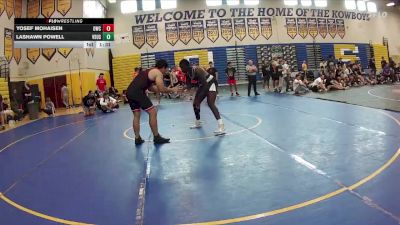 285 lbs Round 4 (8 Team) - Yosef Mohaisen, Oviedo WC vs Lashawn Powell, VSUS Athletics RTC
