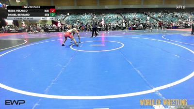 115 lbs Consi Of 16 #2 - Jesse Velasco, OCRTC vs Daniel Serrano, Dethrone