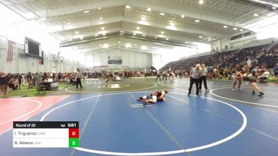 126 lbs Round Of 32 - Isak Trigueros, Coronado vs Brady Adams, Lions WC