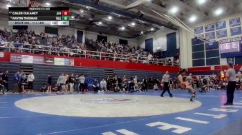 114 lbs Consy 3 - Caleb Dulaney, Jefferson Morgan vs Raydn Thomas, Valley