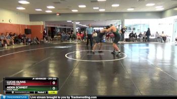 219-232 lbs Round 2 - Lucas Olivas, Cheyenne East vs Aiden Schmidt, Fossil Ridge