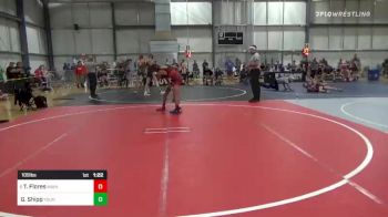 109 lbs Round Of 16 - Theodore Flores, Maine Eagles vs Gauge Shipp, Young Guns