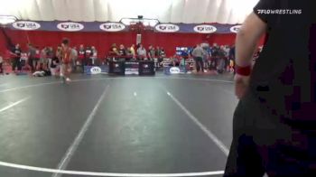 38 kg Quarterfinal - Nico DeSalvo, Pennsylvania vs Slater Hicks, Team Tribe Wrestling Club