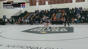 180 lbs Cons. Round 1 - Ella Creighton, Wisconsin - Oshkosh vs Katie Whelan, Augsburg University