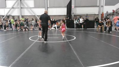 55 lbs Champ. Round 3 - Aurora Encinas, Silver Valley Wrestling Club vs Kalee Moller, Oregon