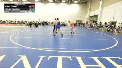 120 lbs Round Of 128 - Sonny Solano, CO vs Parker Kolarcik, PA
