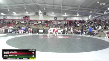 285 lbs Quarterfinal - Caleb Wunsch, Newman vs Luke Tweeton, UMary