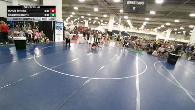 126 lbs Champ. Round 5 - Jakob Torrez, New Mexico vs Braxton Smith, New Mexico