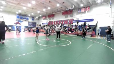 125 lbs Round 3 - Sydney Tarlow, Silverback Wrestling Club vs Anabelle Sadowski, ETWC