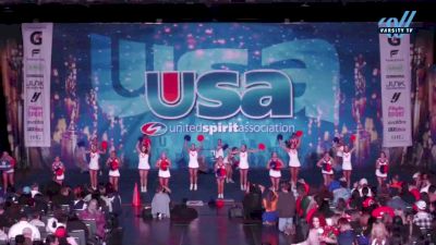 Westwood High School - Crowdleader [2025 Crowdleader Medium Day 1] 2025 USA Spirit Natl's/Collegiate Champs/Jr. Natl's
