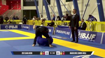 Madeleine Lenore Avila vs Zoe Clara Kerr 2025 World Jiu-Jitsu IBJJF Championship