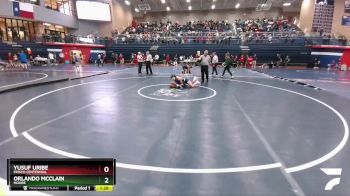 120 lbs Semifinal - Orlando McClain, Moore vs Yusuf Uribe, Frisco Centennial