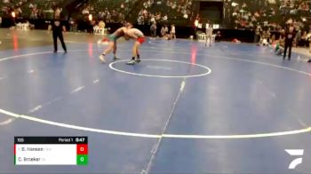 165 lbs 3rd Place Match - Ben Hansen, The Best Wrestler vs Cole Broeker, Southern Valley