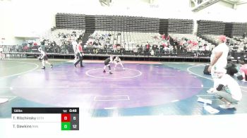 56 lbs Rr Rnd 2 - Tyler Ribchinsky, Gotham City vs Talmadge Dawkins, Roundtree Wrestling Academy Black