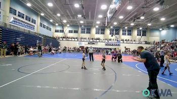 55 lbs Round Of 16 - Brinley Leyba, Team Tulsa Wrestling Club vs Dallas Fuqua, Springdale Youth Wrestling Club