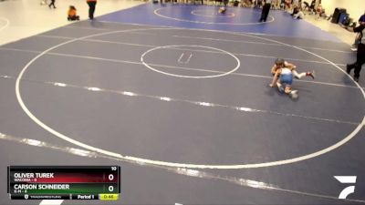 50 lbs Finals (8 Team) - Oliver Turek, Waconia vs Carson Schneider, K-M