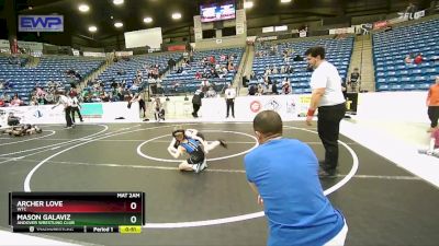 55 lbs Round 1 - Archer Love, WTC vs Mason Galaviz, Andover Wrestling Club