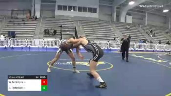 182 lbs Consolation - Wayne McIntyre, PA vs Remington Peterson, CO