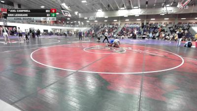165 lbs Cons. Round 3 - Joel Campbell, Missouri Baptist University vs Erik Lessears, Briar Cliff (Iowa)