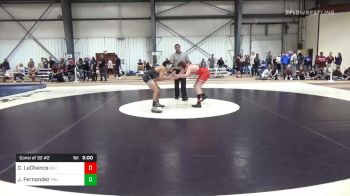 Consolation - Christian LaChance, Bridgewater vs Josh Fernandez, Plymouth