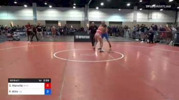 70 kg Prelims - David Manville, Pennsylvania vs Peter Wirs, The Pennsylvania Wrestling Club, Inc.