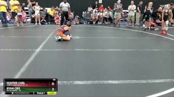 68 lbs Round 4 (8 Team) - Ryan Cies, PA Alliance vs Hunter Carl, Terps Northeast ES