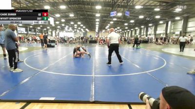 152 lbs Rr Rnd 2 - Jackson Bradley, ICE Wrestling Gold vs Zach Little, Team Shutt Bowman (TSB)