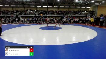 144 lbs Semifinal - Victor Petkov, Ridgefield vs Kyle Levesque, Xavier