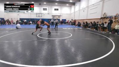 161 lbs Cons. Round 2 - Jediah Gonzales, Lincoln (Stockton) vs Gabriel Prieto, Gonzales