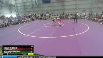 126 lbs Semis & 1st Wrestleback (8 Team) - Nolan Ambrose, Minnesota Blue vs William Anderson, Alabama