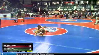 3 lbs Cons. Round 1 - Wyatt Davis, Greater Atlanta Christian vs Thomas Young, Sonoraville