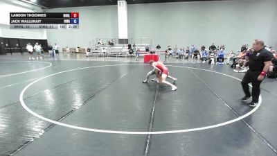 120 lbs Landon Thoennes, Minnesota Blue vs Jack Wallukait, Iowa