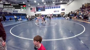 157 lbs Cons. Round 4 - Tayven Jenkins, Chadron vs Francis Maynard, Thunder Basin High School